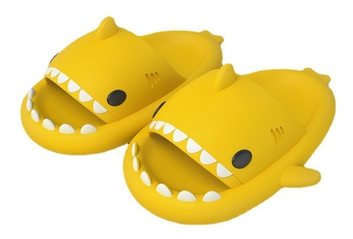 Sandalias Tipo Chancleta Con Diseño De Tiburón Para Niño Y N