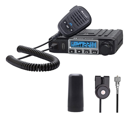 Mxt115vp3-15 Watt Gmrs Micromobile Radio Bidireccional - Gra