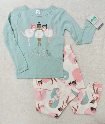 Pijama Carter's Child Of Mine Niña Estampado Bailarinas