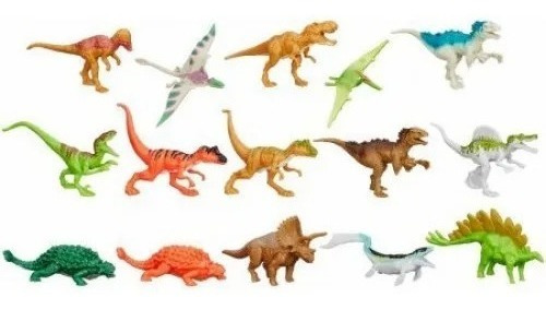 Hasbro Jurassic Park Mundo Jurasico Bolsa X 15 Dinosaurios