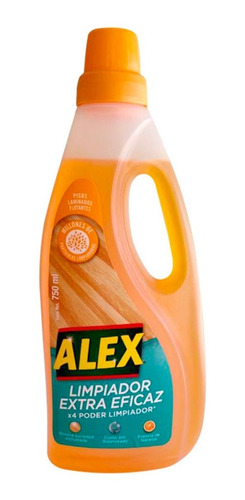 Limpiador Pisos Alex 750ml Extra Eficaz Poder Limpiador