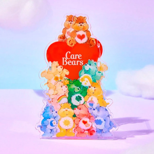 Porta Canetas Lápis Acrílico Ursinhos Carinhosos Care Bears