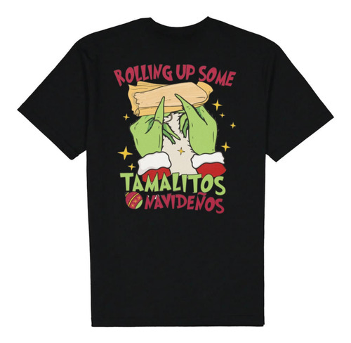 Camiseta Navideña-tamalitos- Playera Graciosa Navidad