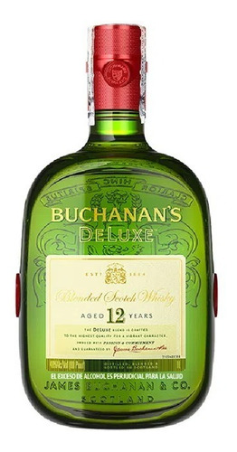 Whisky Buchanans Deluxe Estampillado 75 - mL a $212