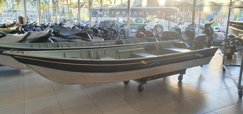 Barco De Pesca Alumínio Pety Com Motor Yamaha 15 Hp 0km