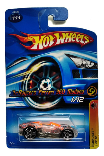 Hot Wheels Ferrari 360 Modena (x Raycers) Año 2006