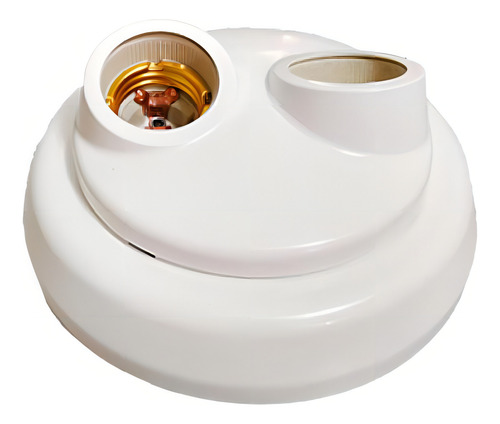 Plafon Duplo Simples Redondo Branco - Enerlux E620br