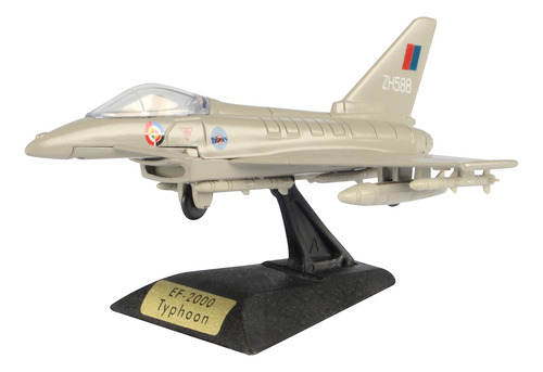 Avión Die Cast A Escala, Eurofighter Typhoon
