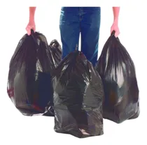 Comprar Bolsas Negras Papelera 50x55 Resistentes - Pack De 50 Unid