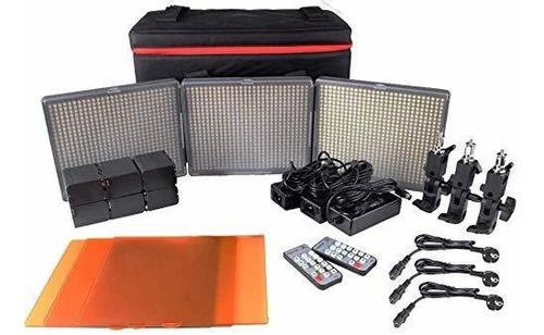 Aputure Hrkit Hrs Hrw Kit Panel Luz Video Led Estudio Cr