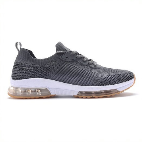 Imagen 1 de 4 de Zapatillas Gris Oscuro Oyller De Mujer - Hush Puppies