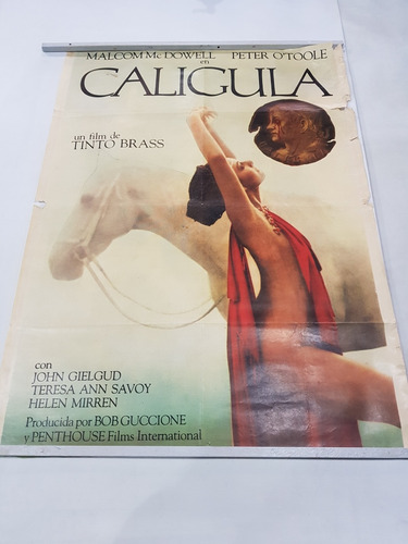 Antiguo Afiche Calígula 1979 Tinto Brass Mcdowell Mag 59831