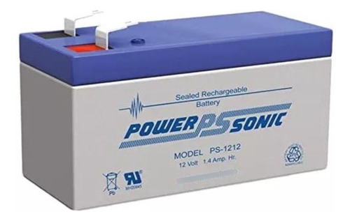 Batería De Plomo-ácido Recargable Power-sonic 12v 1.4ah