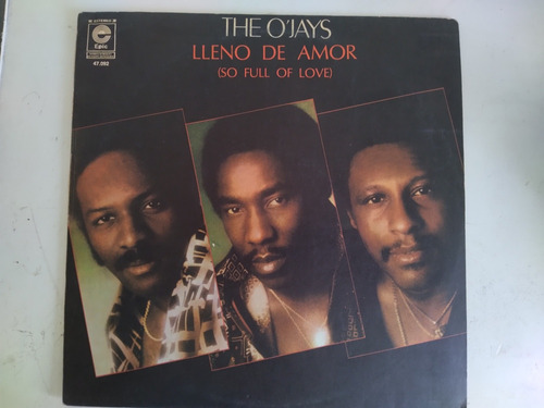 Lp The O'jays - Lleno De Amor (so Full Of Love) 