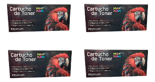 Pack 4 Toner Genérico 12a Q2612a 1010 1018 1012 1015 1020