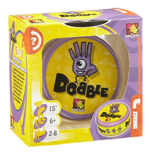 Juego de cartas Dobble Clásico Asmodee DOBB01ES