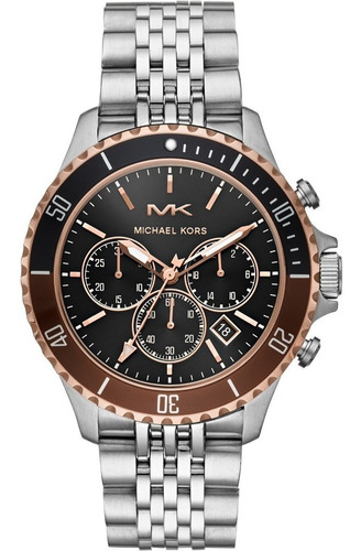 Reloj Michael Kors Bayville Mk8725 De Acero Inox. P/hombre