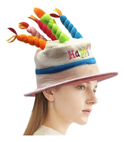 Sombrero Decorativo De Vela De Pastel Para Cumpleaños
