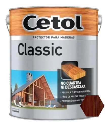 Cetol Classic Brillante Protector Madera Pisos 1 Litro 