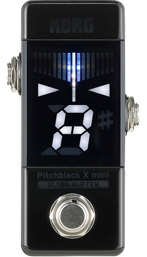 Korg Pitchblack X Mini Pedal Afinador Cromático Con Buffer