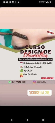 Imagem 1 de 1 de Curso De Desing De Sobrancelha