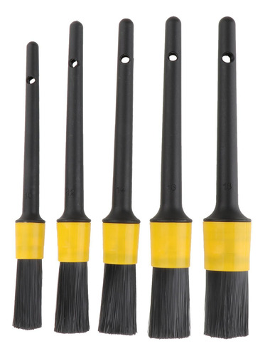 5x Car Detailing Brush Set Cepillos De Limpieza Para Limpiar