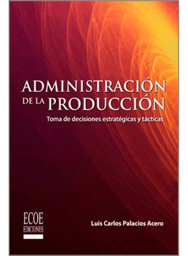 Administración De La Producción. Luis Palacios