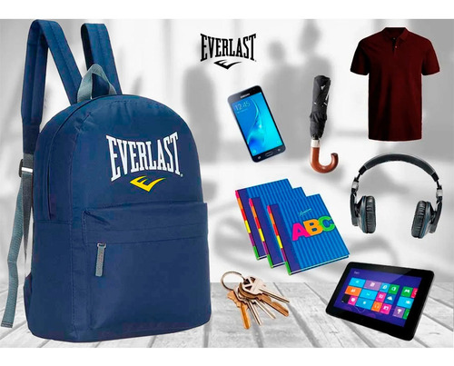 Mochila Deportiva Porta Notebook Everlast Urbano 17 L