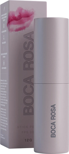 Base de maquiagem em creme Boca Rosa Boca Rosa Boca Rosa Stick Pele BR04 - Base Multifuncional 12g - 15mL 15g