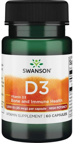 Vitamina D3 Made In Usa Capsulas Envio Gratis!