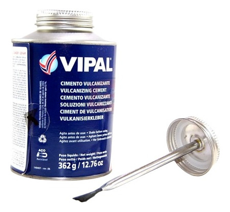 Pega Cemento Solución Vulcanizante Para Parches Vipal 163g