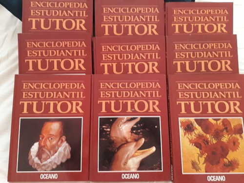 Enciclopedia Estudiantil Tutor Completa 8 Tomos Y Apéndice 