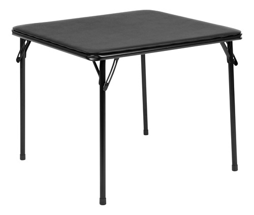 Juego De Mesa Y Sillas Plegables 3 Piezas Para Niños Negro