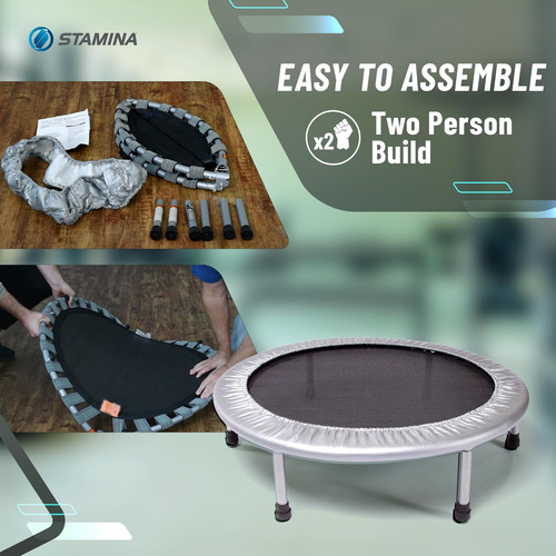 Trampolín Plegable De Acero Resistente De 36 Pulgadas De 36