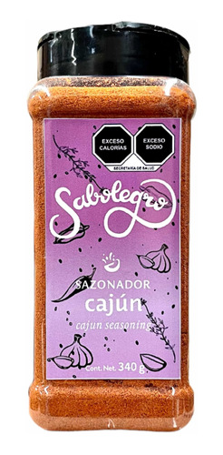 Sazonador Cajun 340 G Sabolegro