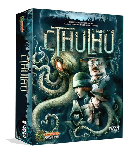 Pandemic El Reino Cthulhu Juego De Mesa Asmodee Febo