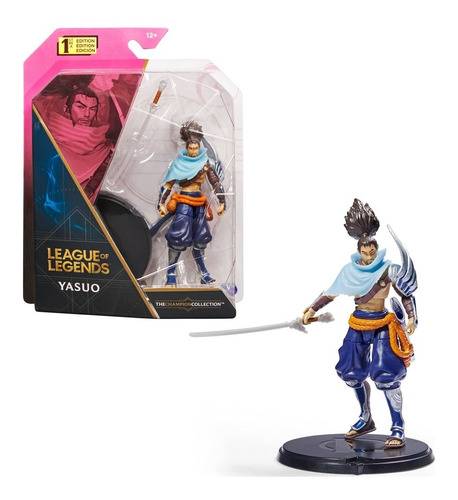 Yasuo 1st Edition Figura League Of Legends Spin Master 