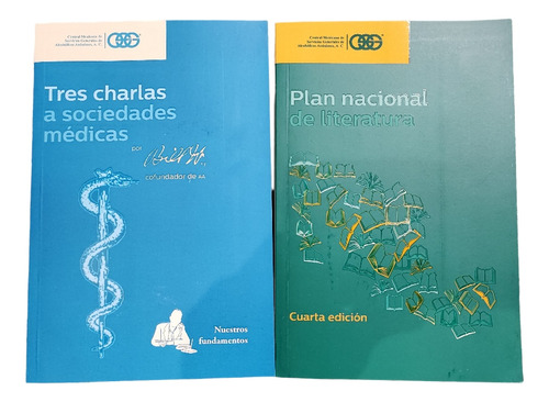 Libro Tres Charlas A Sociedades Médicas Y Libro Plan Naciona