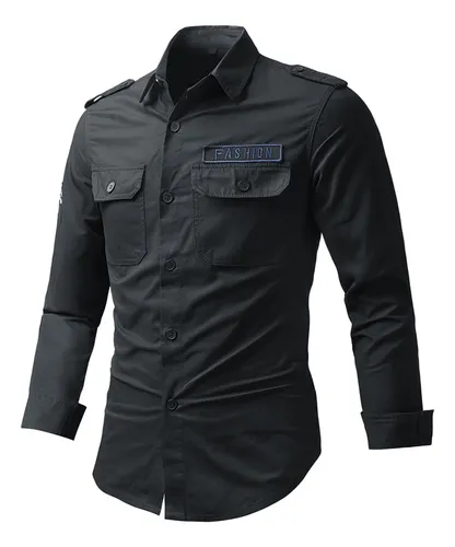 Camisa Tipo Militar Hombre MercadoLibre