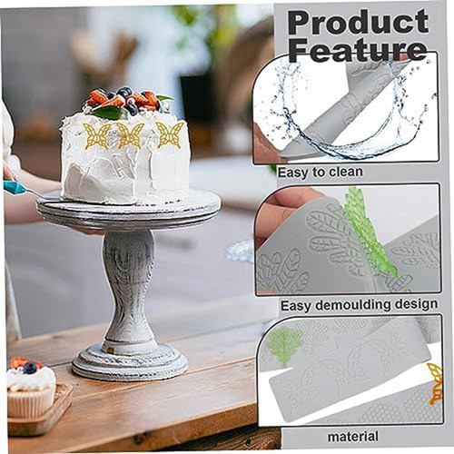 Molde Para Fondant Para Tartas, 3 Piezas, Forma De Panal De