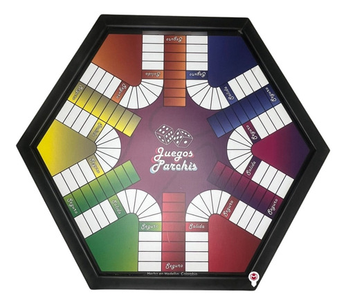 Parques Magnetico Doble Cara 6 Y 4 Puestos Grande Parchis