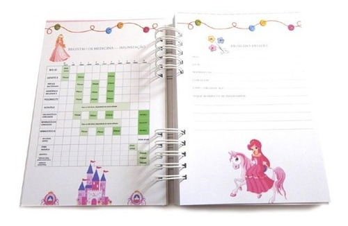 Imagem 4 de 10 de Álbum De Bebê Meninas Foto Personalizado Real Scrapbook 90 F