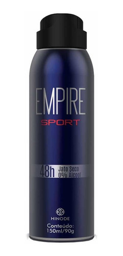 Antitranspirante En Aerosol Masculino Empire - 48 Hrs