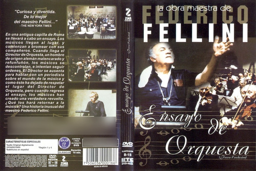 Ensayo De Orquesta - Federico Fellini - Dvd