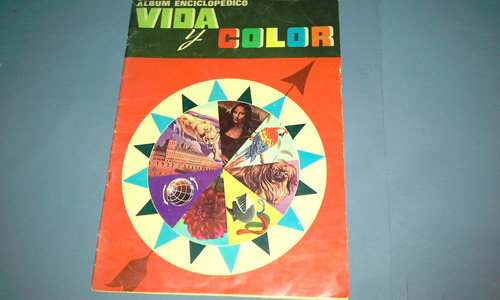 Antiguo Album De Figuritas Vida Y Color 1969 Vacio