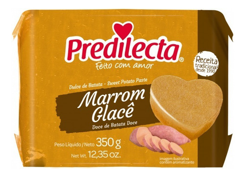 Marrom Glacê Predilecta Pacote 350g