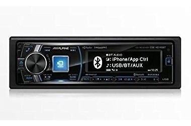 Imagen 1 de 1 de Estéreo Alpine Single-din Bluetooth Coche Con Radio Hd, Pant