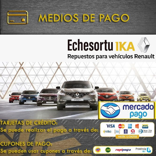 Imagen 4 de 5 de Juego Moldura Guardabarros Renault Duster Oroch