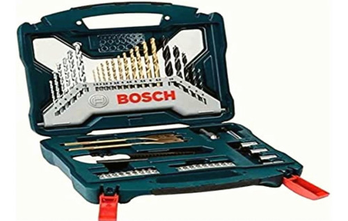 Set Puntas Y Brocas En Titanio Bosch X-line 50 Und.