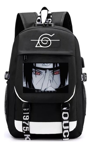 Mochila Casual Anime Uchiha Itachi Naruto Cool Fashion